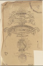 Sintra, Schloß Pena, Entwurf für ein Titelblatt