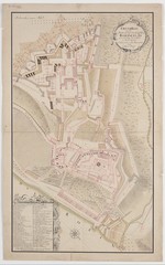 Rheinfels, Festung und Umgebung, Bauaufnahme, Lageplan