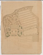 Entwurf der Gartenanlagen von dem Gutshof von Baumbach in Großropperhausen