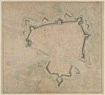 Kassel, Stadtplan mit den Festungsanlagen im Zustand von 1768 (Kopie)