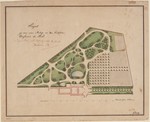 Eichenzell, Schloß Fasanerie, Garten, Entwurf für eine Neugestaltung