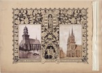 Kassel, Martinskirche, Schmuckblatt, Bauaufnahme und Entwurf, perspektivische Ansicht