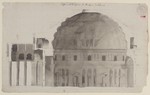 Rom, Pantheon nach A. Desgodets, Längsschnitt (Kopie)